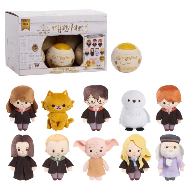 Harry Potter™ Mini Collectible Plush Blind Capsule, Kids Toys for Ages