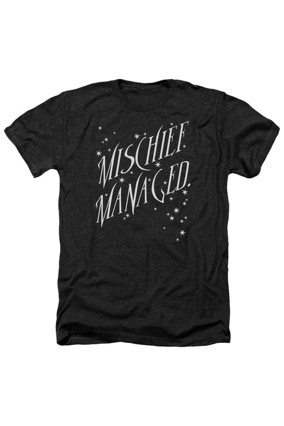 Harry Potter - Mischief Managed 4 - Heather Short Sleeve Shirt - Medium