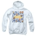 thumbnail image 1 of Harry Potter Mischief Managed Chibis Kids Pull-Over Hoodie (Medium) for Youth Boys and Girls, White, 1 of 5