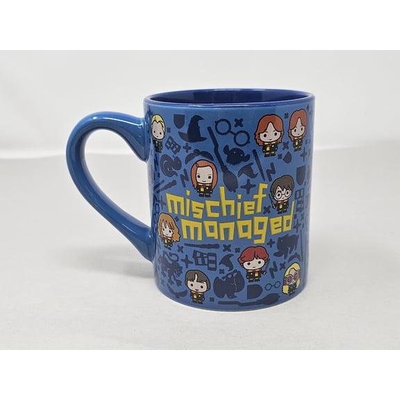 Harry Potter Mischief Managed Light Blue 14oz Mug