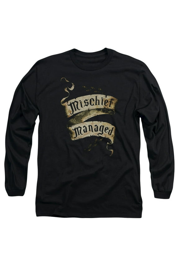 Harry Potter - Mischief Managed - Long Sleeve Shirt - Medium