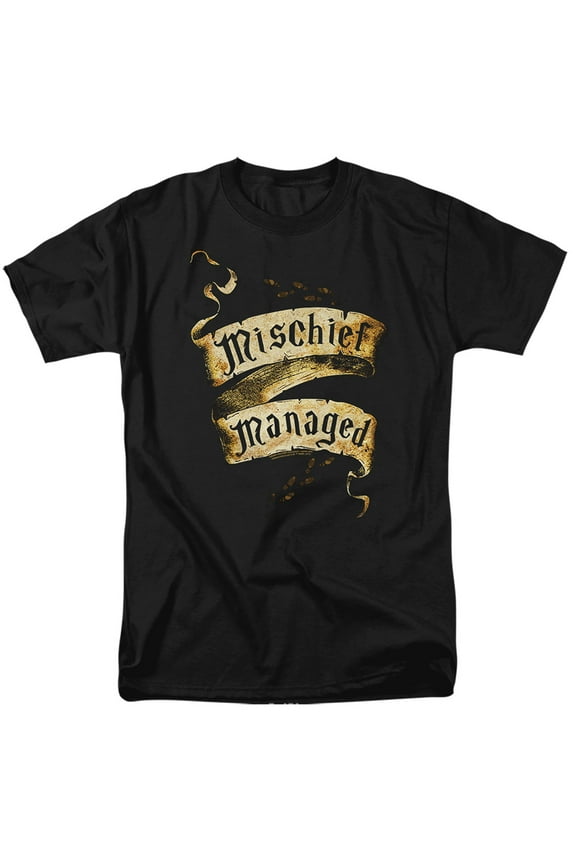 Mischief Managed Officially Licensed Adult T Shirt