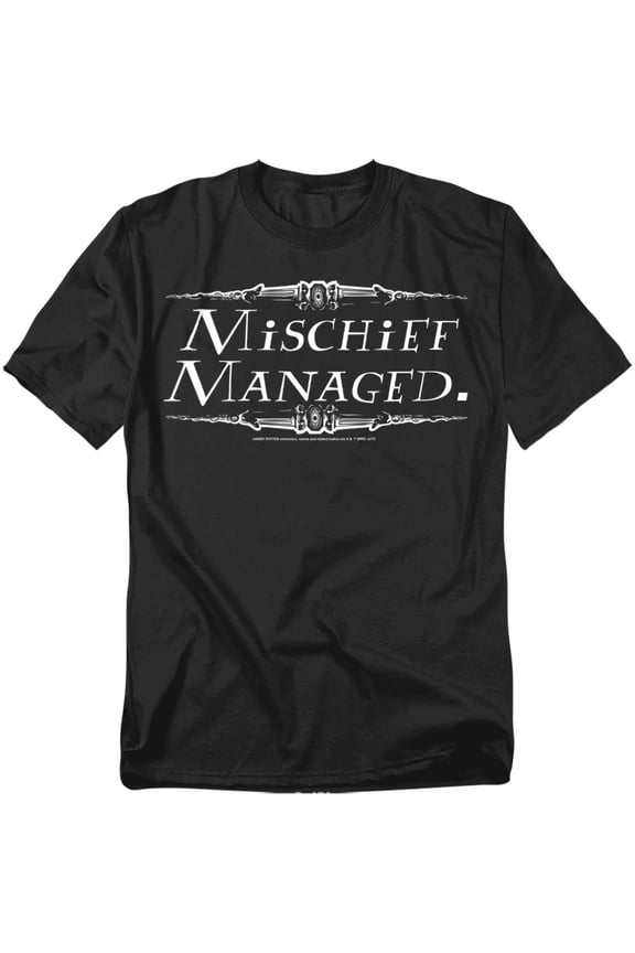 T-Shirt Mischief Managed Unisex Graphic Tee For Men & Women
