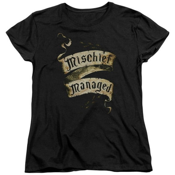 Harry Potter - Mischief Managed - Women's Short Sleeve Shirt - X-Large