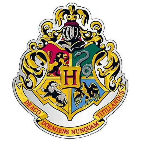 Harry Potter Monogram Hogwarts Enamel Pin