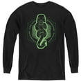 thumbnail image 1 of Harry Potter Morsmordre Dark Mark Icon Youth Long Sleeve T Shirt, Black, X-Large, 1 of 3