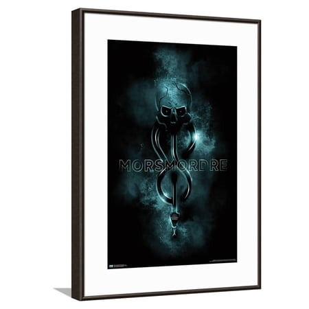 Harry Potter - Morsmordre Magic Canvas Wall Poster, 14.725" x 22.375"