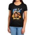 thumbnail image 1 of Harry Potter Movie Poster Women's T Shirt (Large) Black, 1 of 6