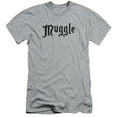 thumbnail image 1 of Harry Potter - Muggle - Premium Slim Fit Short Sleeve Shirt - Large, 1 of 2