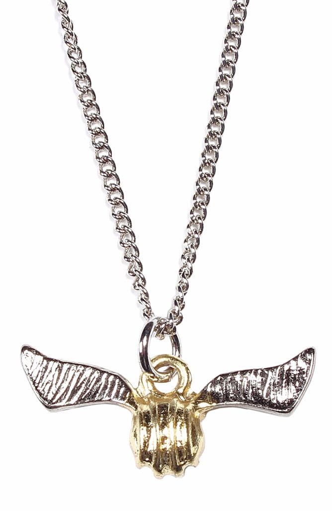 Harry Potter Necklace Golden Snitch Quidditch Accessories