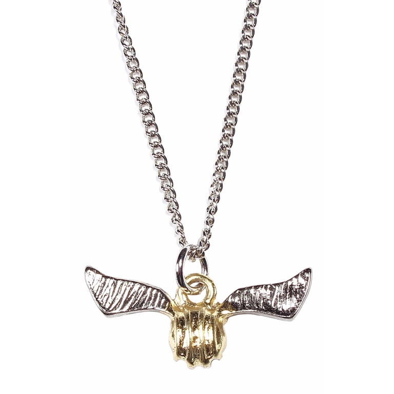 Seven Times Six Harry Potter Necklace Golden Snitch Pendant 1