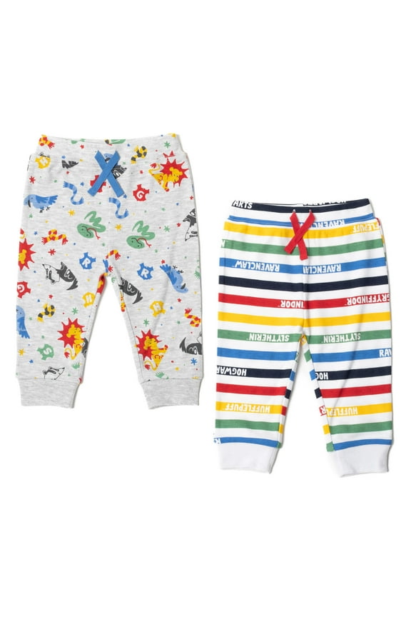 Newborn Baby Boys 2 Pack Pants Newborn to Infant