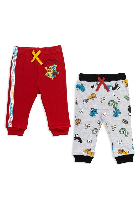 Newborn Baby Boys 2 Pack Pants Newborn to Infant