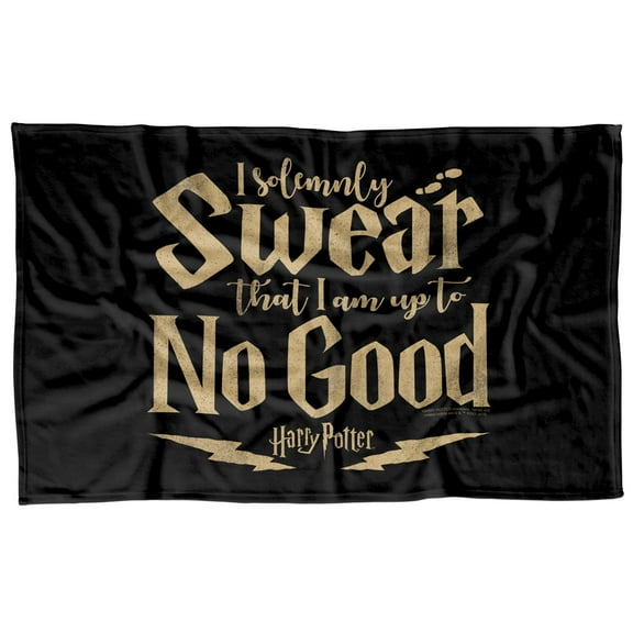 Harry Potter No Good Fleece Blanket 36' x 58',No Good