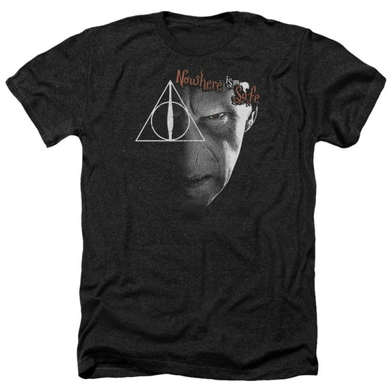 Harry Potter - Nowhere Is Safe - Heather Short Sleeve Shirt - Medium