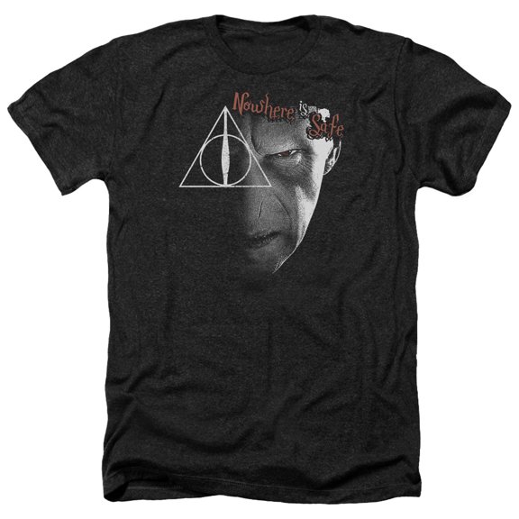 Harry Potter - Nowhere Is Safe - Heather Short Sleeve Shirt - Small