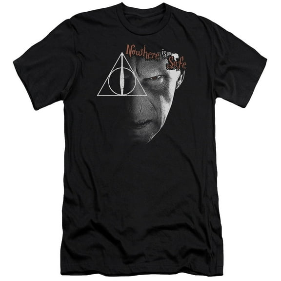 Harry Potter - Nowhere Is Safe - Slim Fit Short Sleeve Shirt - Large