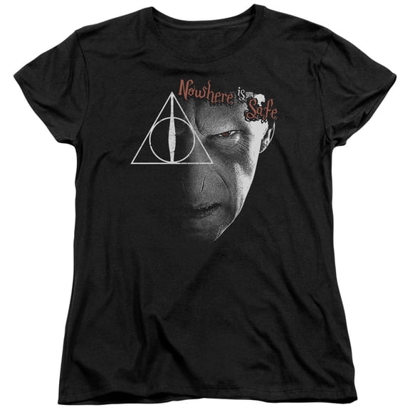 Harry Potter - Nowhere Is Safe - Women's Short Sleeve Shirt - Large