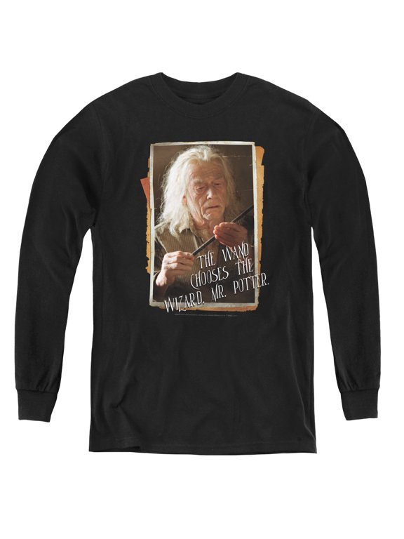 Harry Potter - Olivander - Youth Long Sleeve Shirt - Large