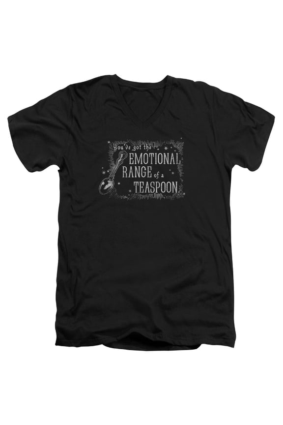 Harry Potter - Order Of Pheonix/Teaspoon - Slim Fit V Neck Shirt - Medium