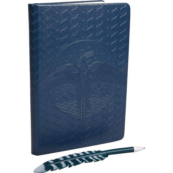 Harry Potter Order of the Phoenix Journal Diary with Quill Pen - 192 Blank Pages with Bookmark.