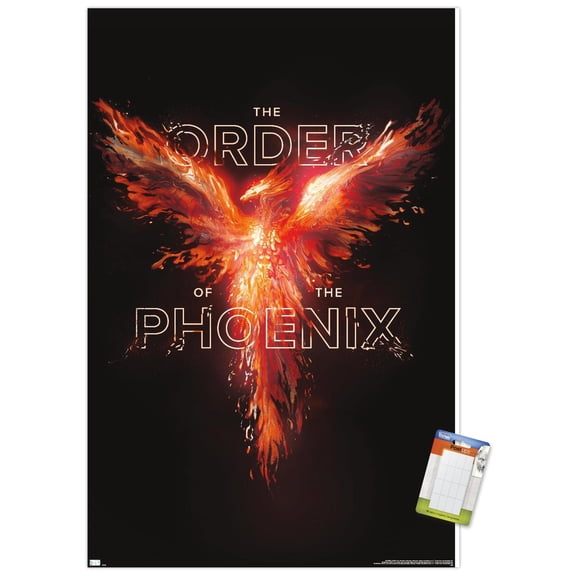 Harry Potter - Order of the Phoenix Magic Wall Poster, 22.375" x 34"