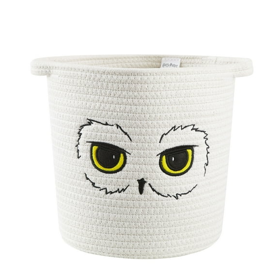 Harry Potter Owl Rope Basket, 10" x 10"