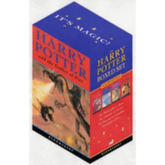 Pre-Owned Harry Potter PB Boxed Set x 4: Harry Potter and the Philosopher's Stone (Paperback) by J. K. Rowling
