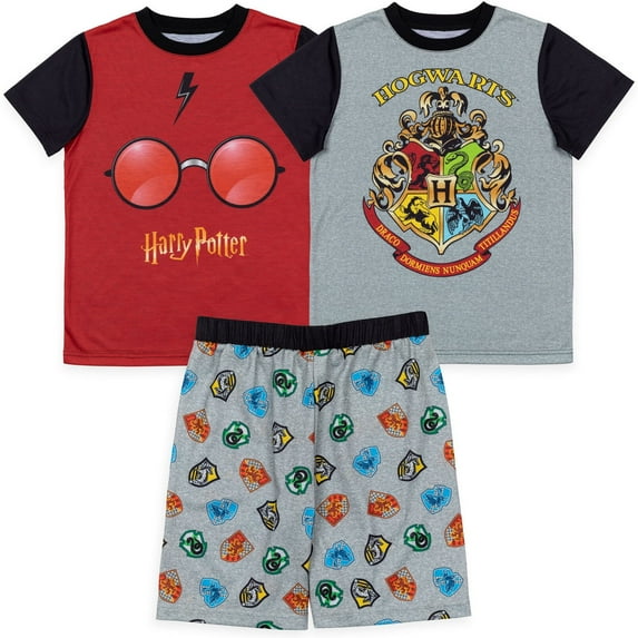 Harry Potter Pajama Shirts and Shorts Little Kid to Big Kid