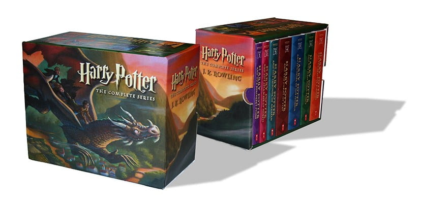 JK ROWLING Harry Potter Paperback Boxset #1-7 (Hardcover)