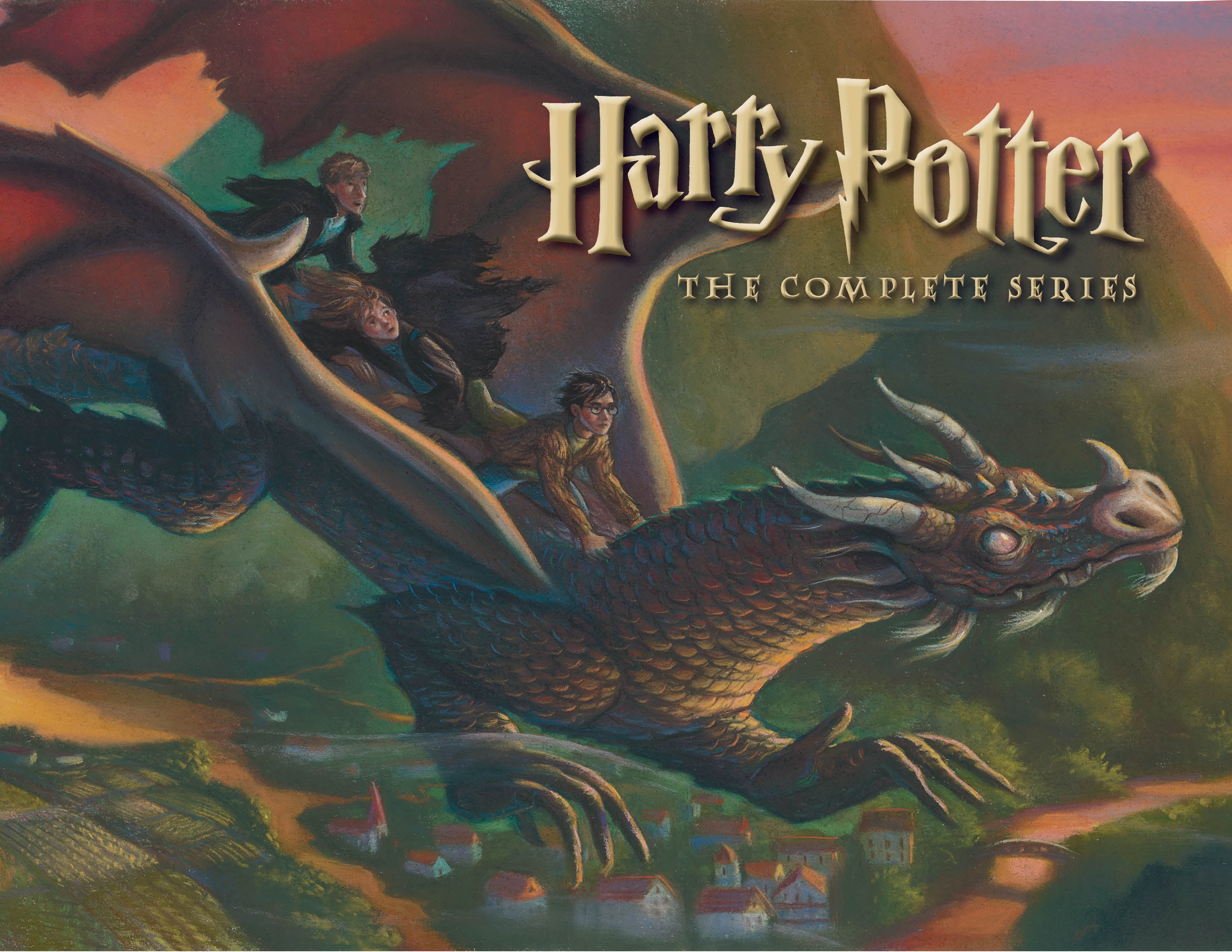 JK ROWLING Harry Potter Paperback Boxset #1-7