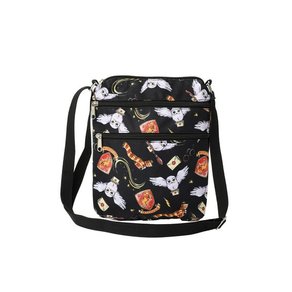 Harry Potter Passport Bag Travel Crossbody Purse Gryffindor Hedwig