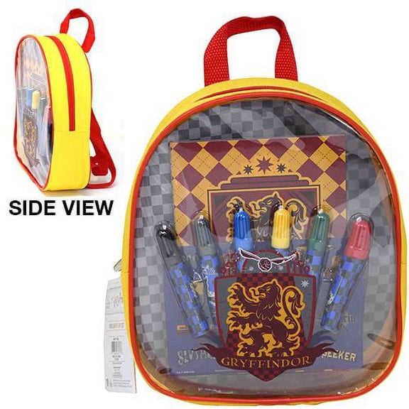 Licensed Harry Potter 8-Piece Multicolor Stationery Art Set with 6 Markers, 1 Notebook & 1 Sticker, 8 Count