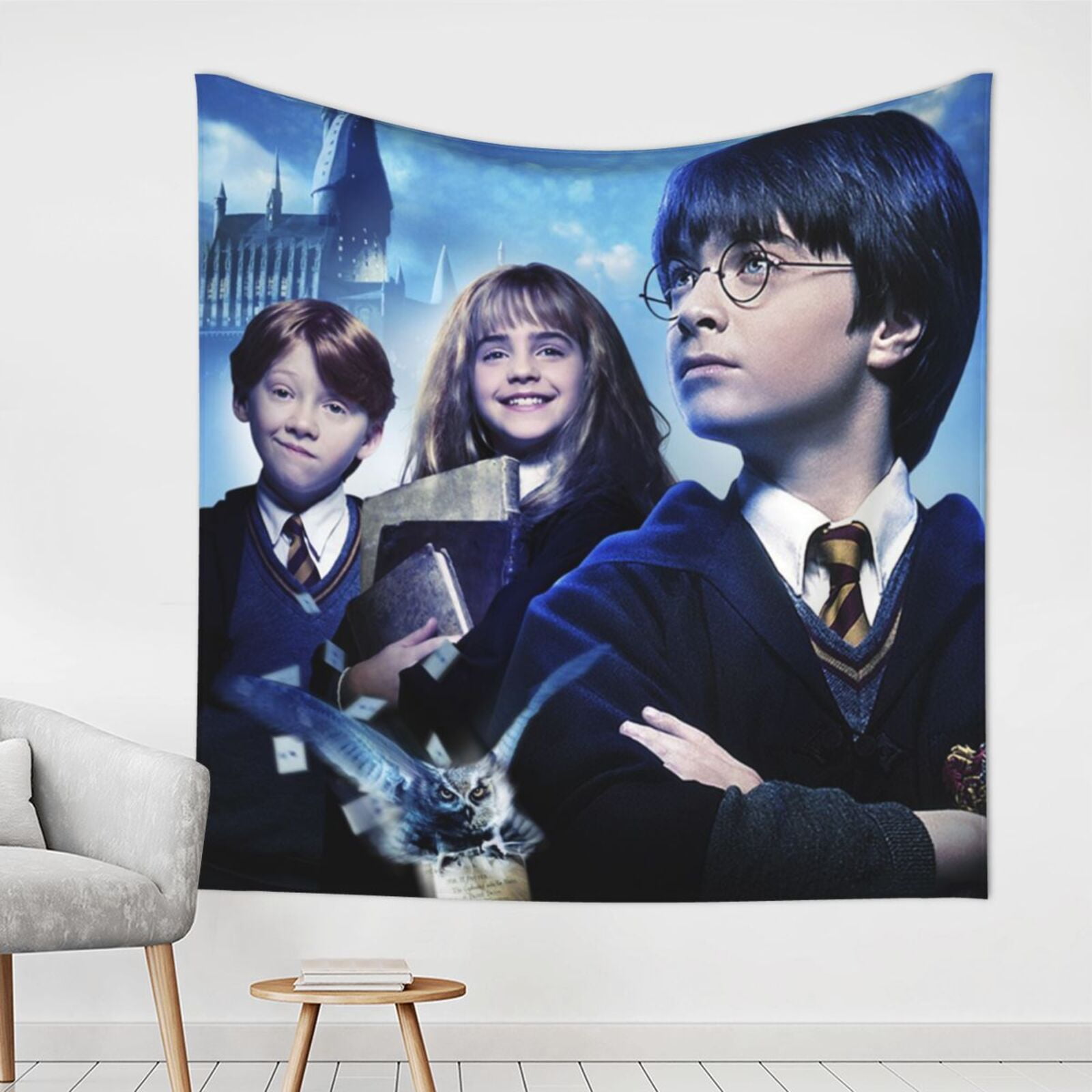 Harry Potter Philosopher's Stone Tapestry Luxury Wall Hanging Tapestries Decor For Bedroom