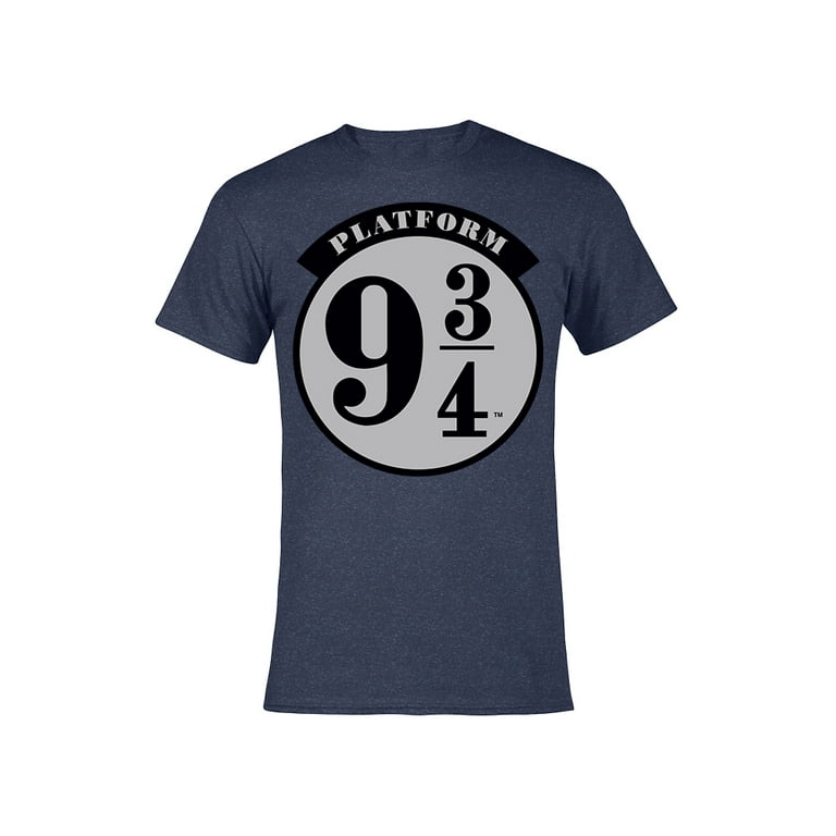 White Platform 9 3/4 Harry Potter Unisex T-Shirt Adult White Platform 9 3/4 Harry Potter Unisex T-Shirt Adult