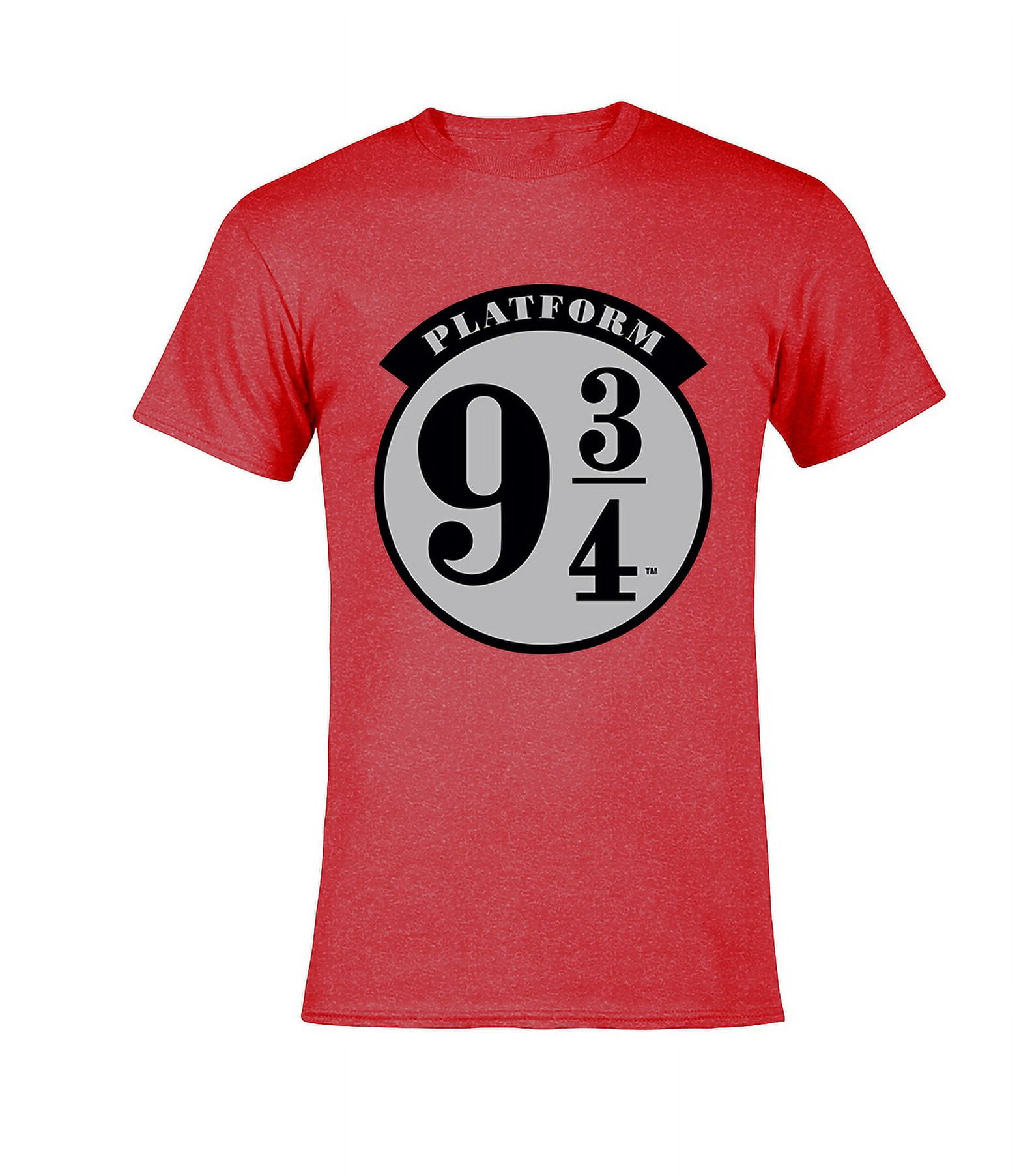 White Platform 9 3/4 Harry Potter Unisex T-Shirt Adult White Platform 9 3/4 Harry Potter Unisex T-Shirt Adult