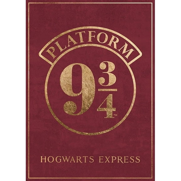 Harry Potterâ„¢ Platform 9 34 Print Wall Art Modern Wall Decor For Living Room Bedroom