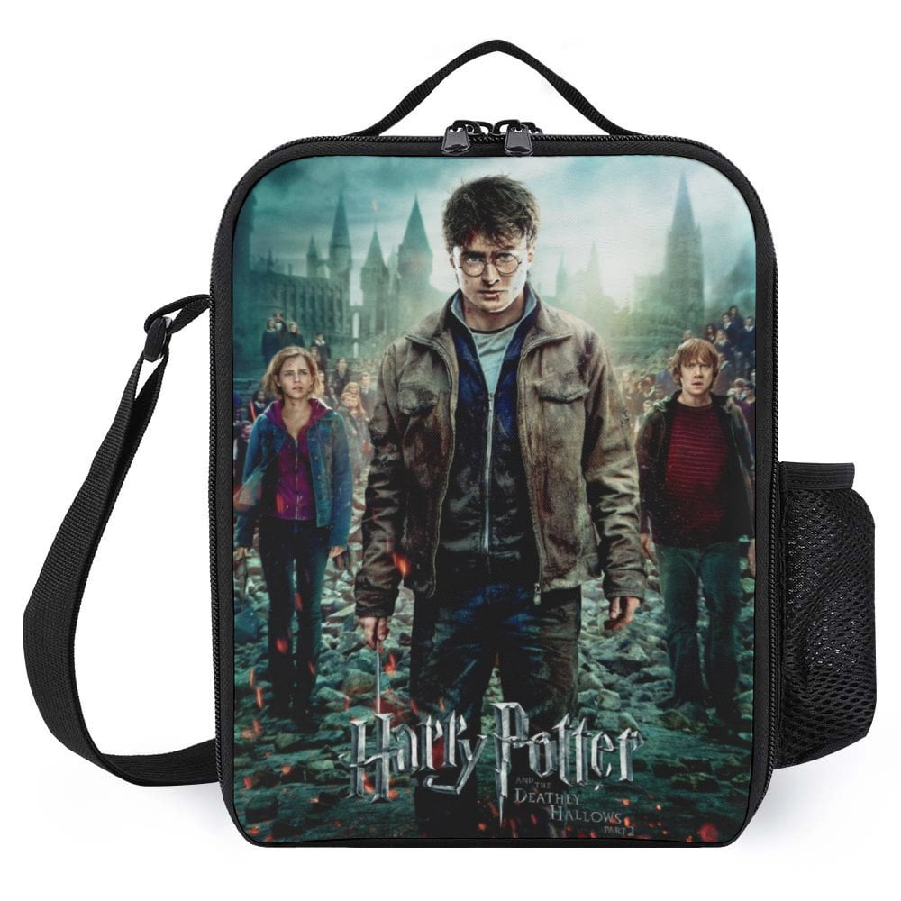 Harry Potter Portable Lunch Bag, Insulated Lunch Box for Kids Boys ...