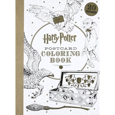 Harry Potter: Harry Potter Magical Creatures Postcard Coloring Book ...