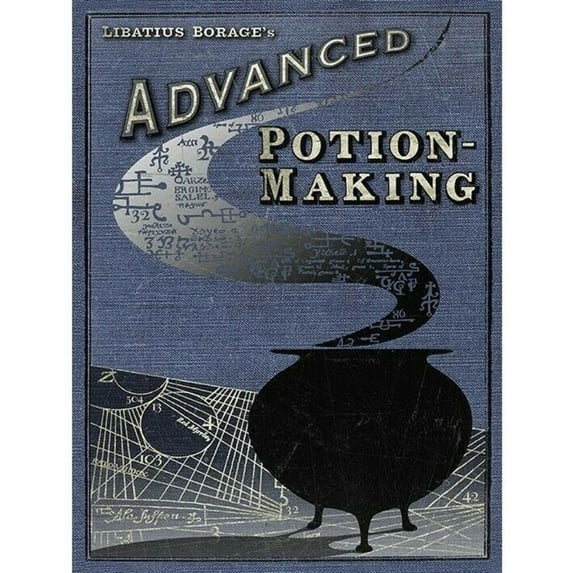 Harry Potter Potion Making Framed Canvas Print