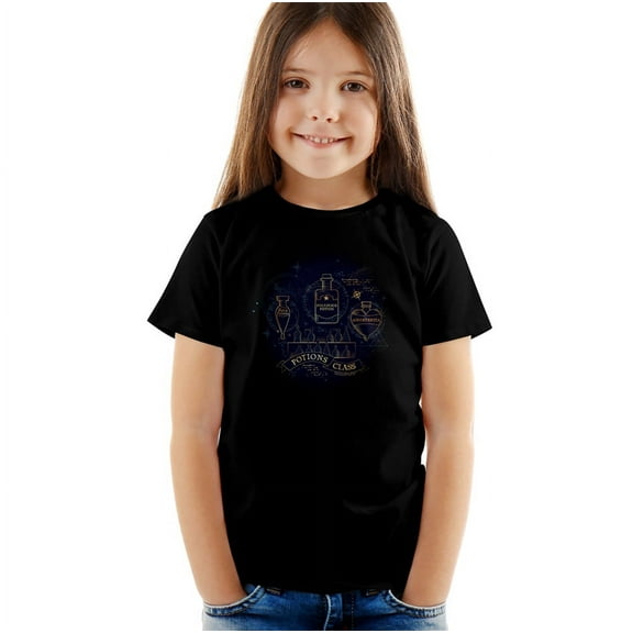 Harry Potter Potions Class Kids T Shirt (3) for Youth Toddler Boys and Girls, Black