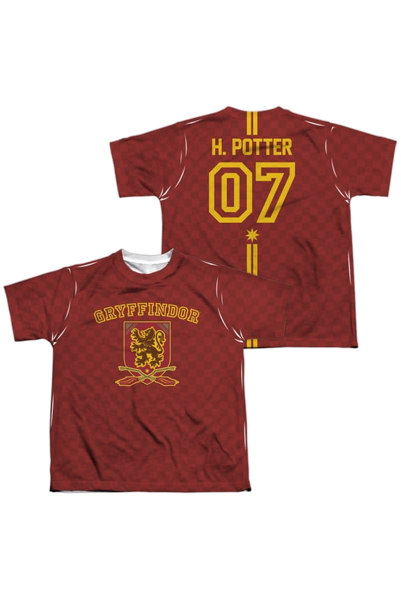 Harry Potter - Potter Sweater (Front/Back Print) - Youth Short Sleeve Shirt - Large
