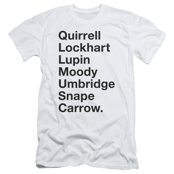 Harry Potter ProfessorS/S S Adult 30/1 T-Shirt White