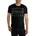 thumbnail image 1 of Harry Potter Property of Azkaban Prison Men's Black T-Shirt-4XL, 1 of 7