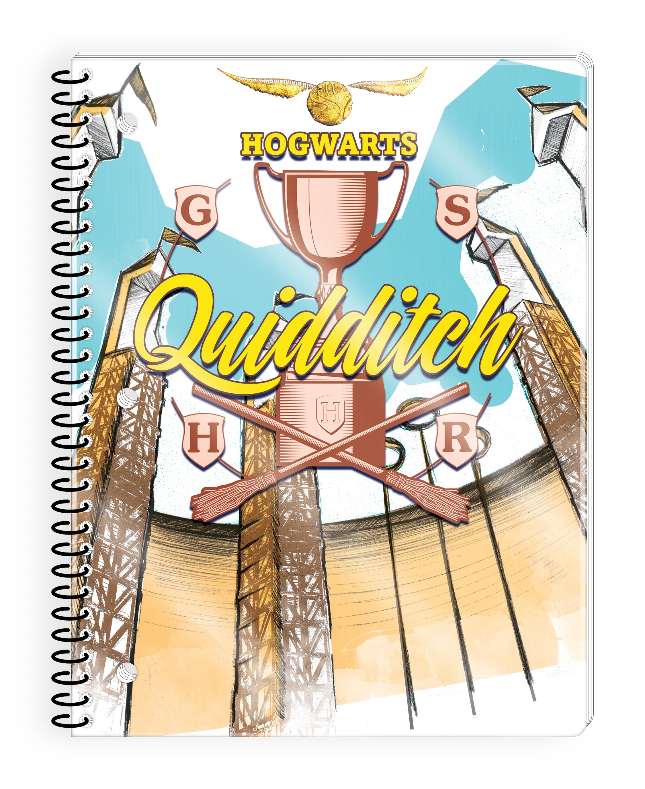 Cahier, journal Harry Potter - Quidditch