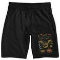 thumbnail image 1 of Harry Potter Quidditch "All I Want For Christmas" Men's Black Sleep Pajama Shorts-XXL, 1 of 3