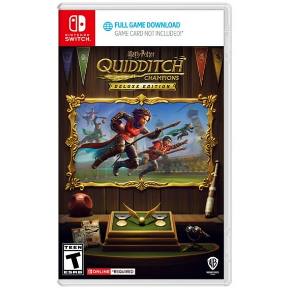 Harry Potter Quidditch Champions Deluxe Edition (Code in Box) (Nintendo Switch)