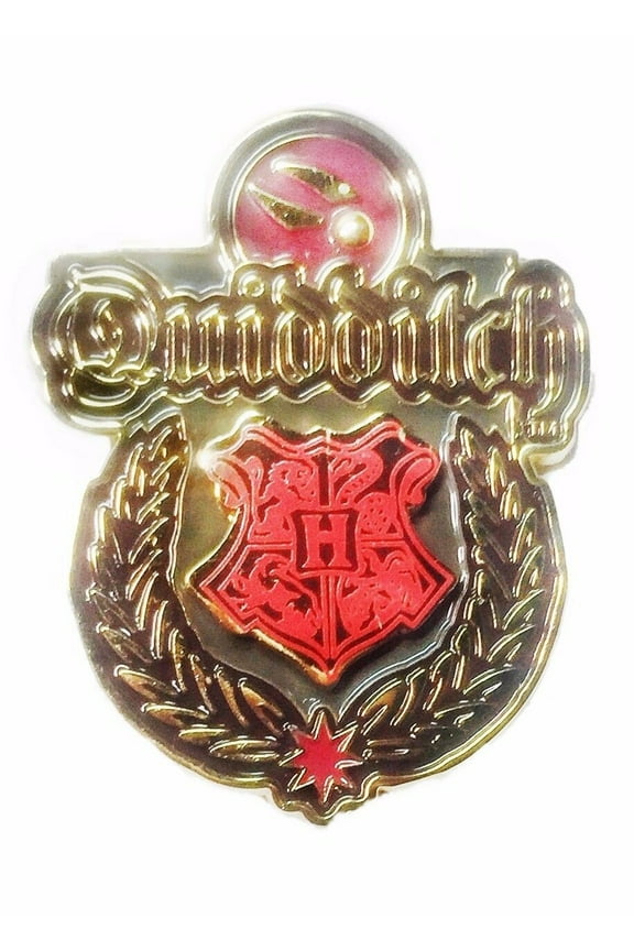 Quidditch Enamel Finish Metal Pin