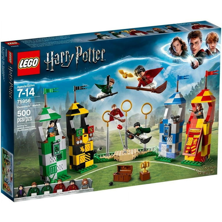 LEGO Harry Potter Hogwarts Quidditch Match Set 75956 - Walmart.com