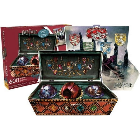 Harry Potter Quidditch Set 2 Sided, Shaped Puzzle